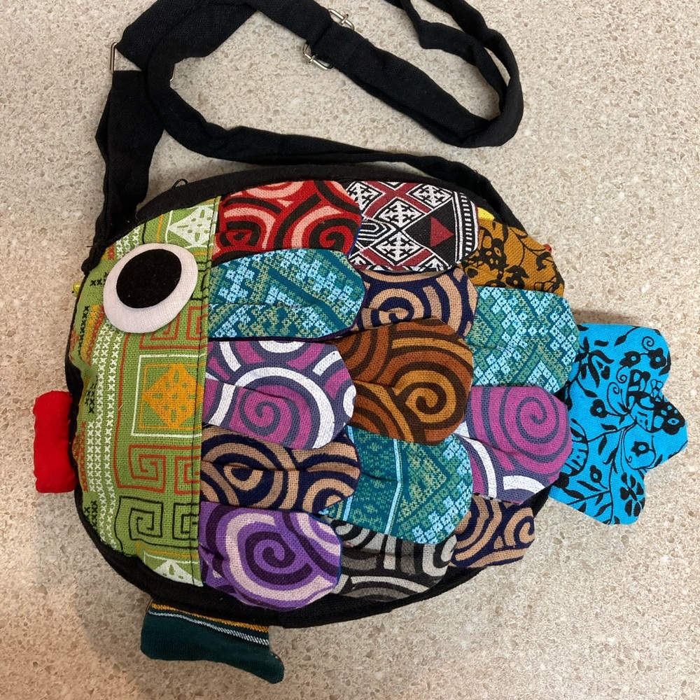 Puffer Fish Shoulder Bag